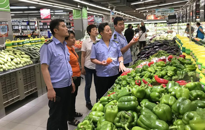 舌尖安全“四步走”,商超食品放心購!