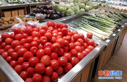 商務(wù)部 上周食用農(nóng)產(chǎn)品價格環(huán)比降0.4 連續(xù)7周回落